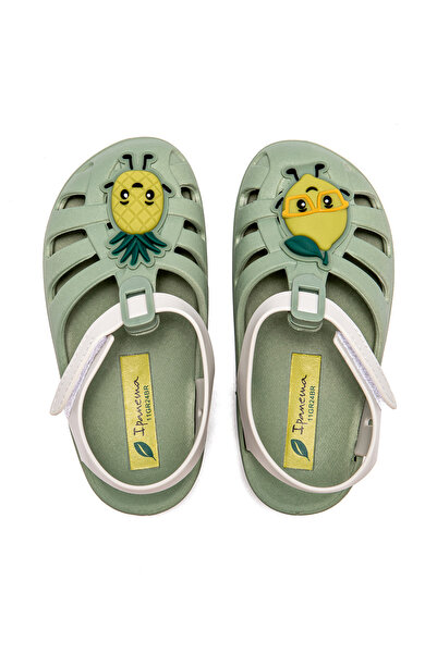 İpanema Summer Children's Sandals Green-Grey 21/29