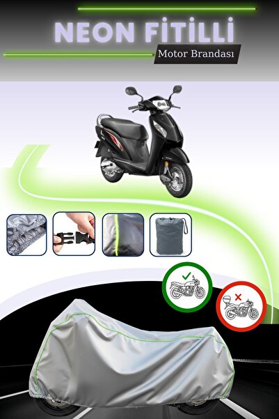 Cemku Cool حقيبة خلفية رمادية نيون قماش مجدّل وقفل غير متوافقة مع قماش المحرك...