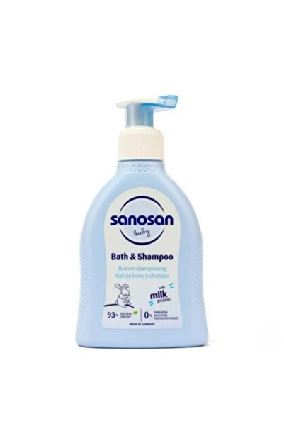 Sanosan شامبو وغسول للجسم اثنين في واحد للأطفال - 200 مل