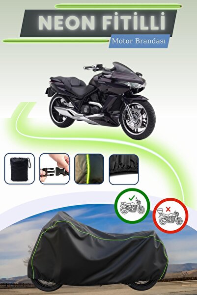 Cemku Cool قفل أسود قماش مجدّل حقيبة، لا يناسب هوندا DN - 01، غطاء محرك السيارة