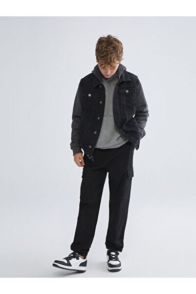 LC Waikiki Beli Lastikli Erkek Çocuk Kargo Jogger Pantolon