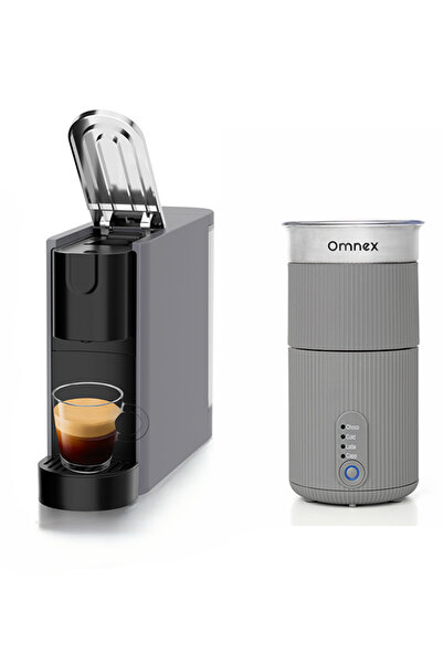Omnex Ox-Pro Capsule Espresso Machine & Swifo Max Milk Frother