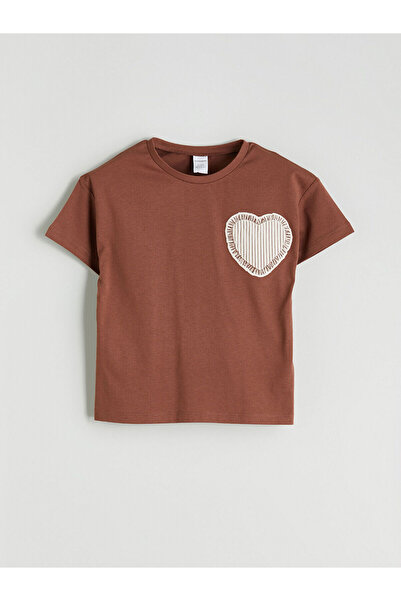 LC Waikiki Peak New Season Crew Neck Girls' T-Shirt