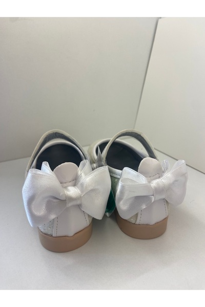 maxxi White Sequin Ballerinas