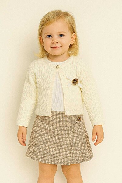 VİYOLİNA Triko Hirkali Set