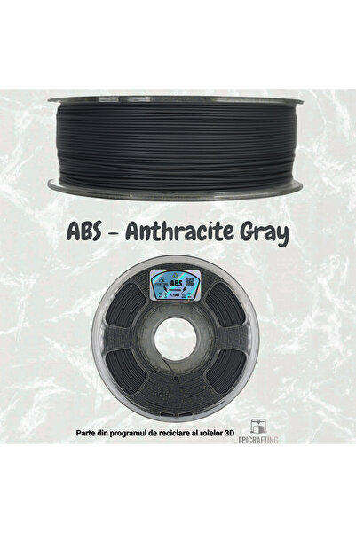 Epic Crafting Filament 3D -ABS: ANTRACITE GRAY by