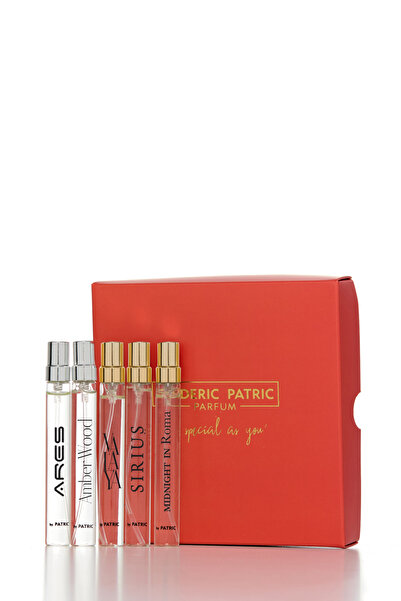 Frederic Patric 10 ML Kırmızı Discovery Set (Ares-AmberWood-Valaya-Sirius-Roma)