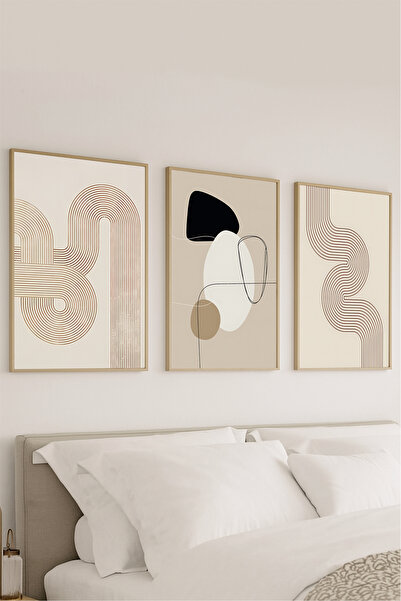 VOBA STORE SET DE TABLĂ MDF CU CADRU CU LINIURI MODERNE -90