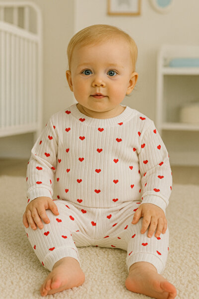 Pamira KIZ BEBEK İKİLİ PİJAMA TAKIMI