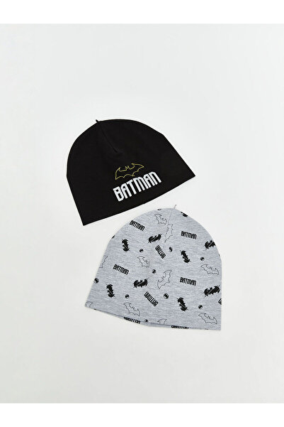 LC Waikiki New Season Printed Boys' Beret Set of 2