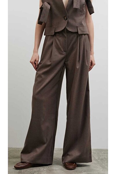 BSB Pileli çizgili pantolon