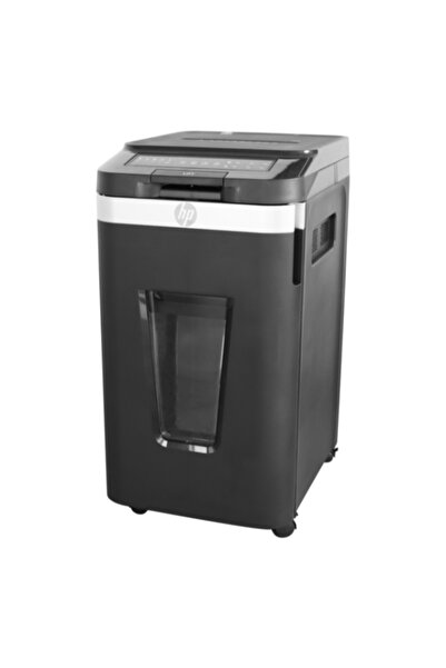 HP Pro Shredder Auto 400MC Paper Shredder Machine, P-4 Security, Micro Cut, 400 Sheets, 53L Bin