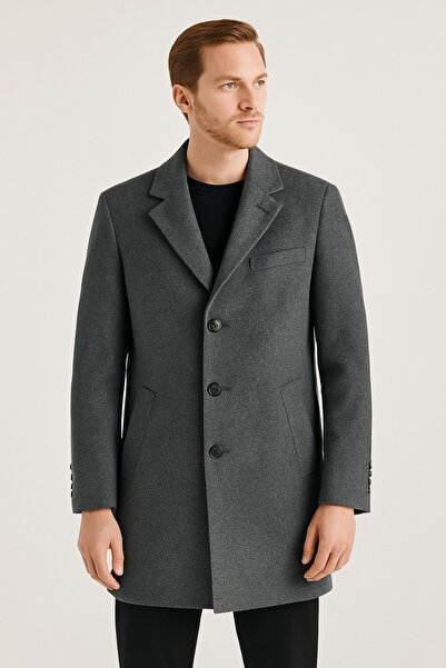 centilmen معطف باليمونتي بياقة واحدة 4285-25