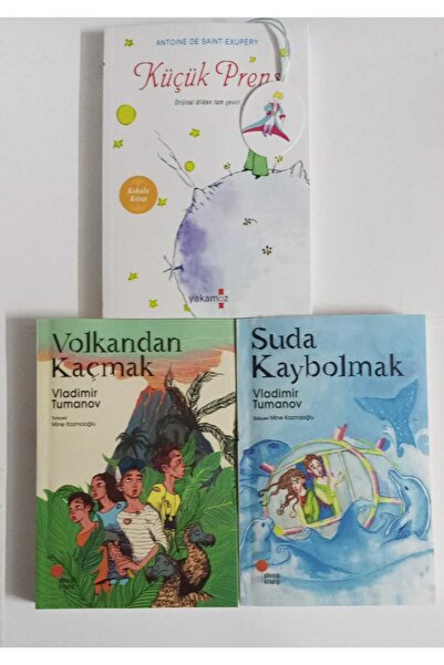 Yakamoz Yayınları 3 Kitap Set. Küçük Prens(Yakamoz)+Suda Kaybolmak(Günışığı)+...