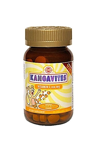 Solgar كانغافايت فيتامين سي قابل للمضغ 100 ملغ 90 قرص