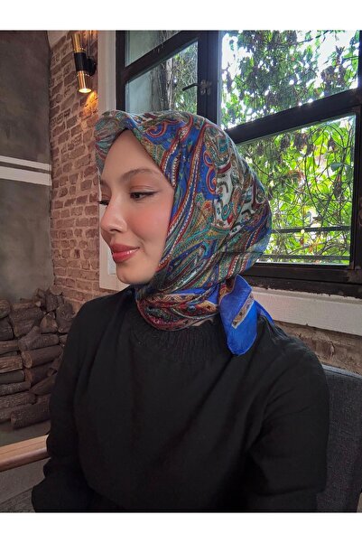 Ad Astra Scarf Saf Hint İpeği Eşarp