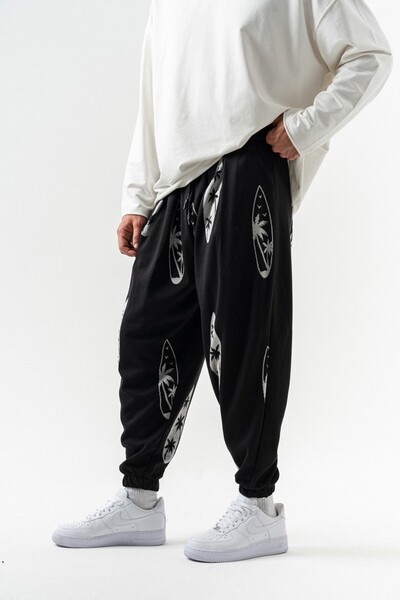 go gang own Darkpalm Шальвар з еластичною талією та штанинами