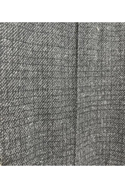 ÇEÇEN HOME Παντελόνι μεγάλου μεγέθους με τσέπες χειμερινό ελαστικό κασετίνι - Γκρι μικρό τετράγωνο