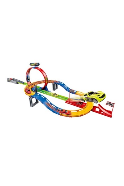OEM Set joaca interactiv, pista loop pentru masinute de curse Formula 1, 36 l...
