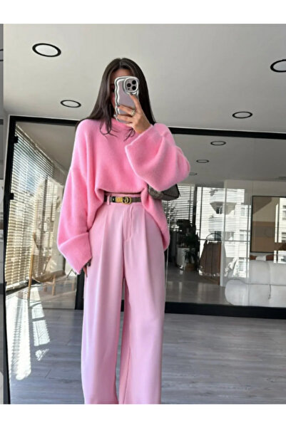 Elysira Γυναικείο πουλόβερ με μαλακό γένια με μανίκια