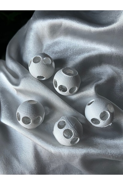 Gonulella جرس خشخيشة دائري أميجورومي 24 مم 5 قطع جرس خشخيشة