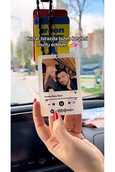 TAŞ DEVRİ HEDİYELİK Araba dikiz ayna süsü hediyelik