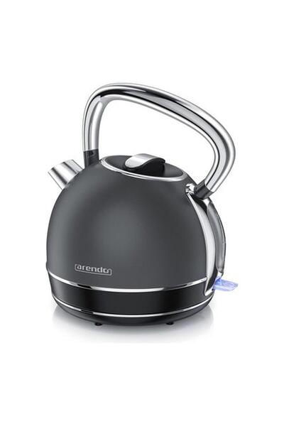 Arendo Retro Su Isıtıcısı 1.7l, 2200W, Kireç Filtresi, Paslanmaz Çelik, Otoma...