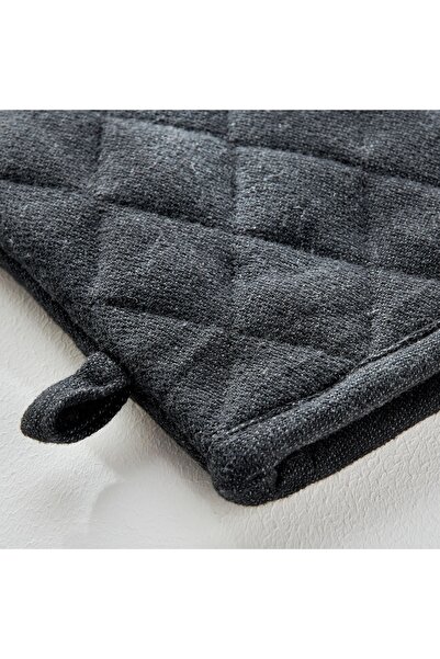 Generic Charcoal Chambray Single Oven Glove