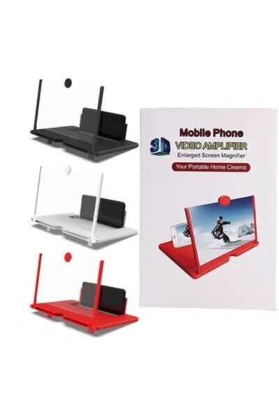 Cyber Mobile Phone Screen Magnifier Amplifier HD 3D Folding portable gift 8.5"