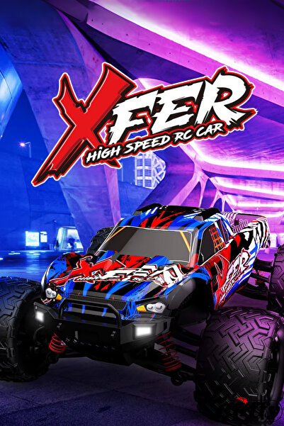 giffy Oyuncak 40 KM Hız Yapan 2.4 G Uzaktan Kumandalı Şarjlı 4X4 Full Fonksiyon Arazi Aracı Offroad şıklı