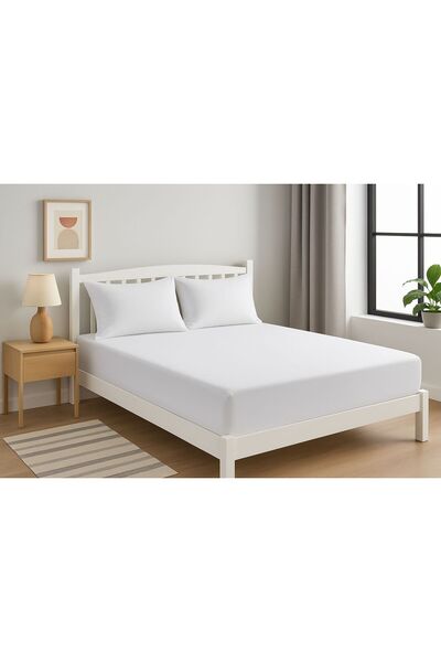 HANER BUTİK Single Combed Cotton Elastic Sheet