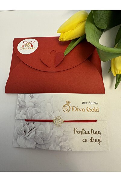 Diva Gold Bratara din aur Floare