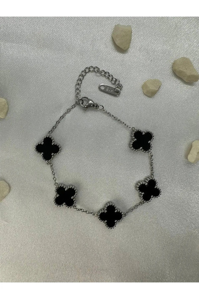 The Collection Non-Tarnish Silver Steel Bracelet