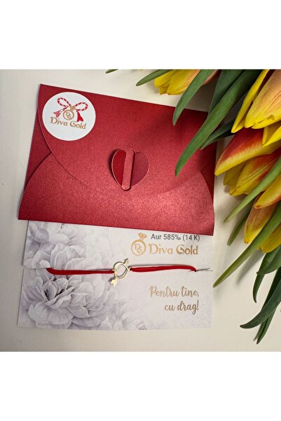 Diva Gold Brățară din aur Cupidon