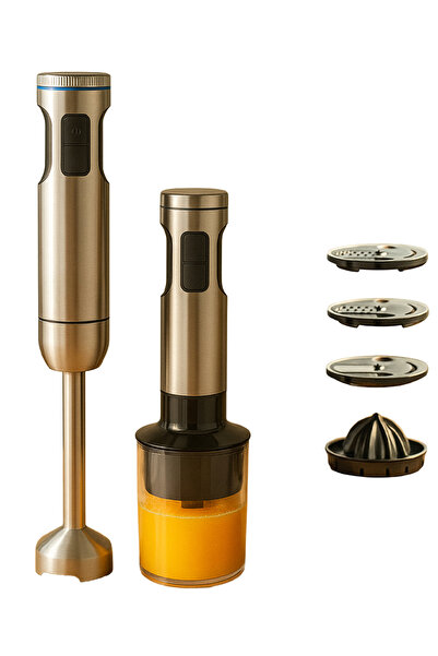 Cady One 5-in-1 stainless steel hand blender 1000 watts, 5 different attachments