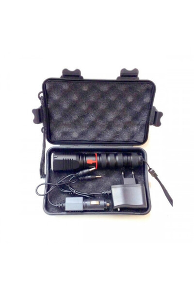 Poro Online Lanterna cu acumulator 1019 Zoom Incarcator Auto