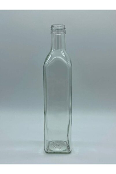 Perodia 2-Piece 250 Cc Glass Maraska Bottle – Olive Oil, Vinegar, and Sauce Storage Bottle with Leak-Proof Cap