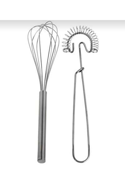 IKEA Idealısk 2li Çırpıçı Paslanmaz Çelik