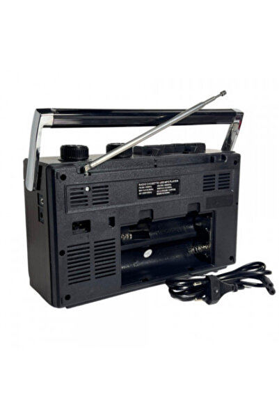 Yuegan Portable Cassette Radio 333 with MP3, USB, MicroSD, Built-in Microphone