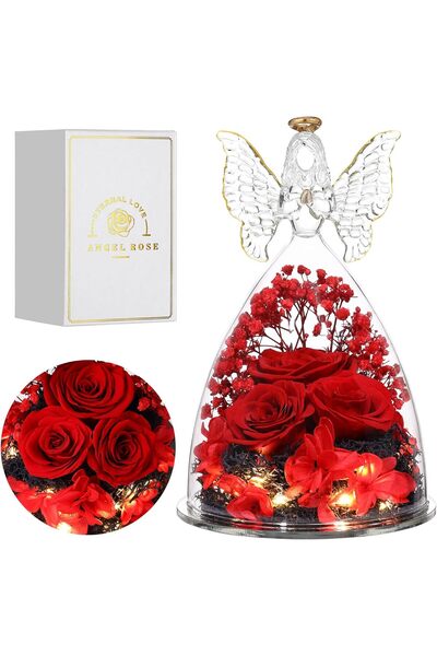 OEK conservați în sticlă, cadou de ziua de naștere în formă de înger, pentru ...