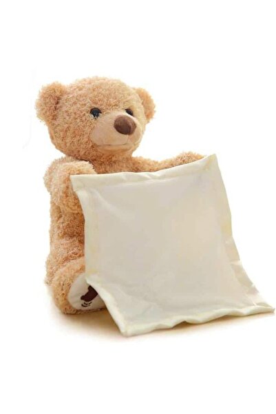 Sale4u Ursuleț de pluș interactiv, 30 cm, cântă și vorbește, moale și crem