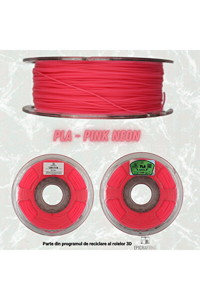 Epic Crafting Νήμα 3D PLA - Ροζ Νέον