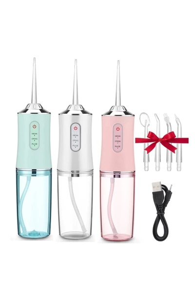 Sale4u Dus bucal cu 4 capete curatare, rezervor 220 ml