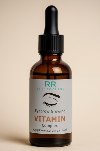 roc rochers Eyebrow Vitamin & Rapid Eyebrow Growth & Nourishing Serum – Natural Herbal & Fast & Powerful Formula