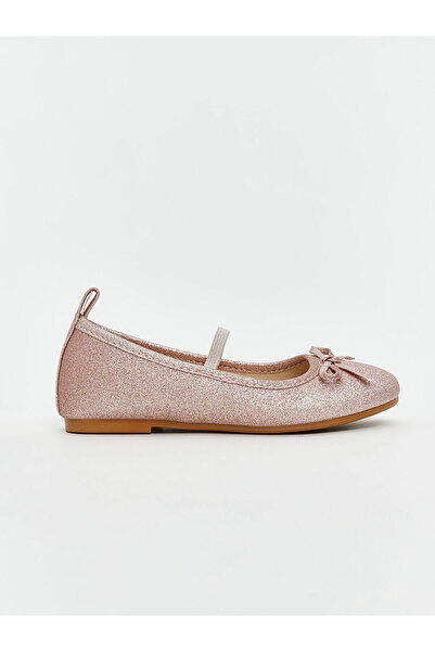 LC Waikiki Girl's Ballerina Flats with Bow Detail