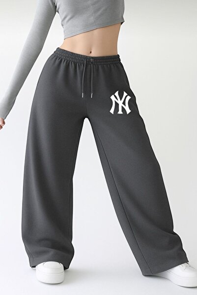 Le Vion KADIN BAGGY NY BASKILI BOL EŞOFMAN ALTI