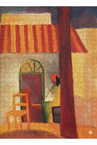 begovart لغز تركي من 120 قطعة خشبية (MDF) من تصميم أوغست ماكي