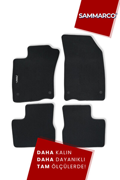 SAMMARCO Fiat Egea Sedan Halı Paspas Velur Paspas Kumaş Paspas Oto Paspas
