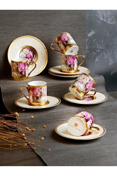 ROYAL CHARME طقم فناجين قهوة روي