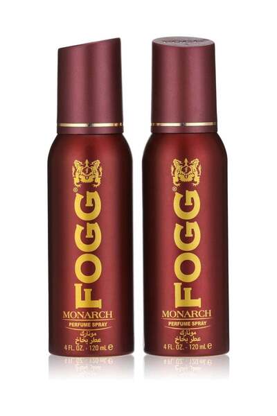 FOGG مجموعة بخاخ عطر مونارك من قطعتين 120 مل